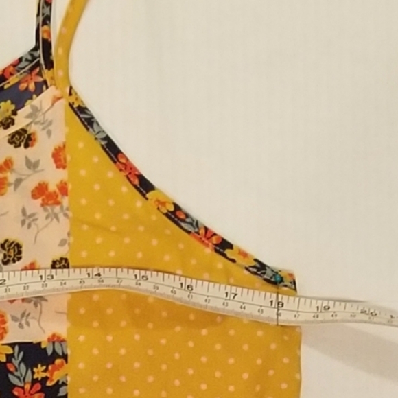 BOHO Cottage Core, Patchwork style Romper (Small) - Picture 11 of 11